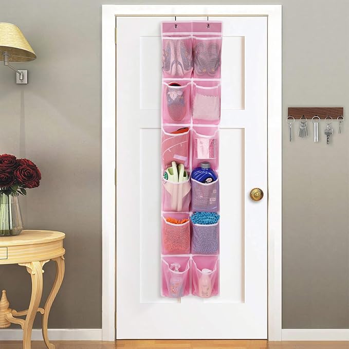 Over the Door 12 Pocket Hanging Shoe Organizer