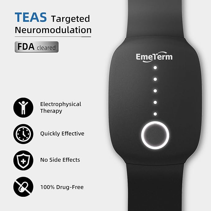 EmeTerm Fashion FDA-Cleared Relieve Nausea Electrode Stimulator Morning