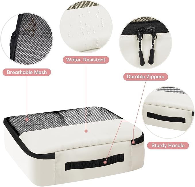 8 PCS Compression Packing Cubes