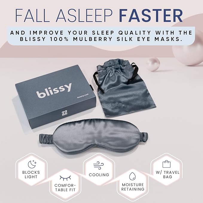 Blissy Silk Sleep Mask