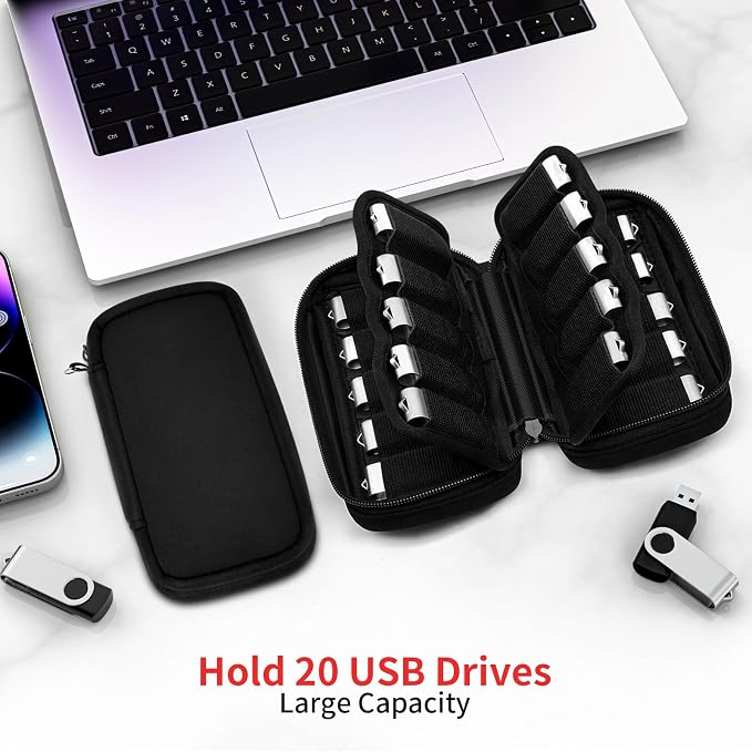 ABLAZE Flash Drive Case 20 Slots