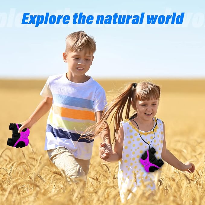VNVDFLM Binoculars Toys for Children, Birthday Gifts for 4-9 Years Old Boys for