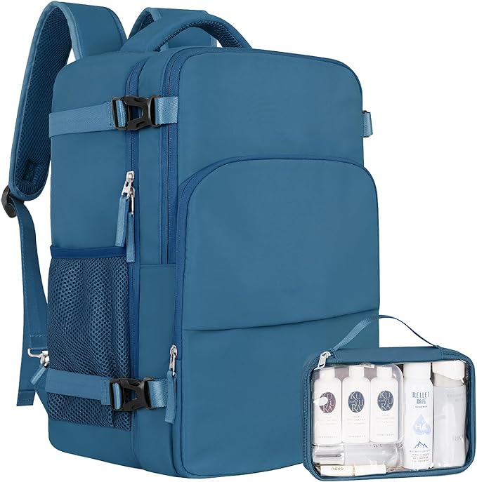 Travel laptop Backpack for Men Women, Personal Item Size Flight Approved