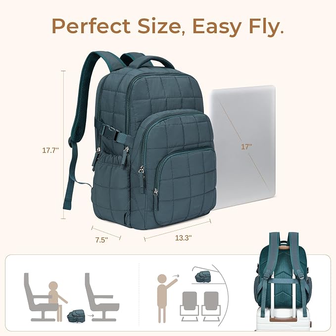 CLUCI 17.3 Inch Laptop Backpack