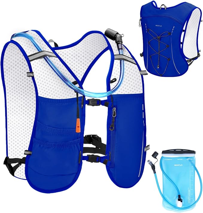 ECOHUB Running Hydration Vest Backpack, Lightweight Breathable Pack
