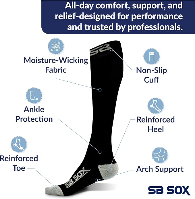 SB SOX Compression Socks for Men & Women