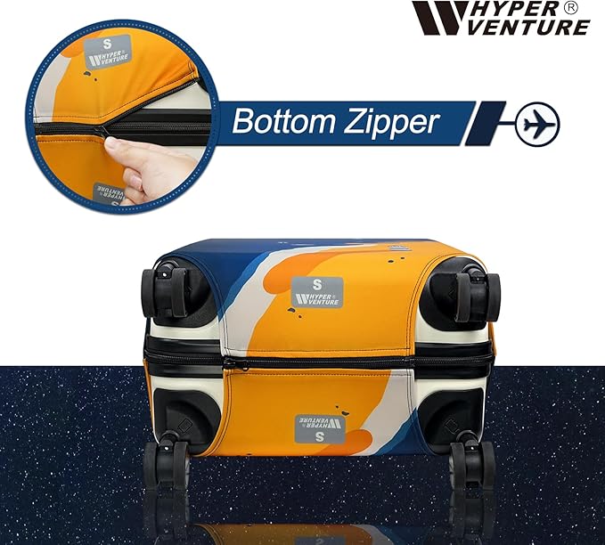 HYPER VENTURE Washable Luggage Cover