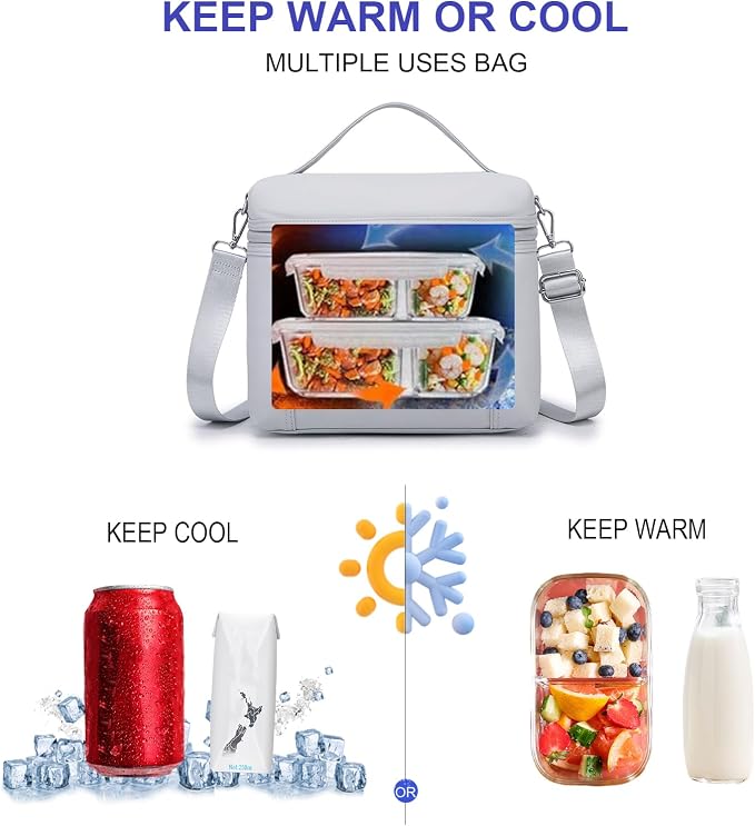 NOL Natural Organic Lifestyle Insulated Lunch Bags