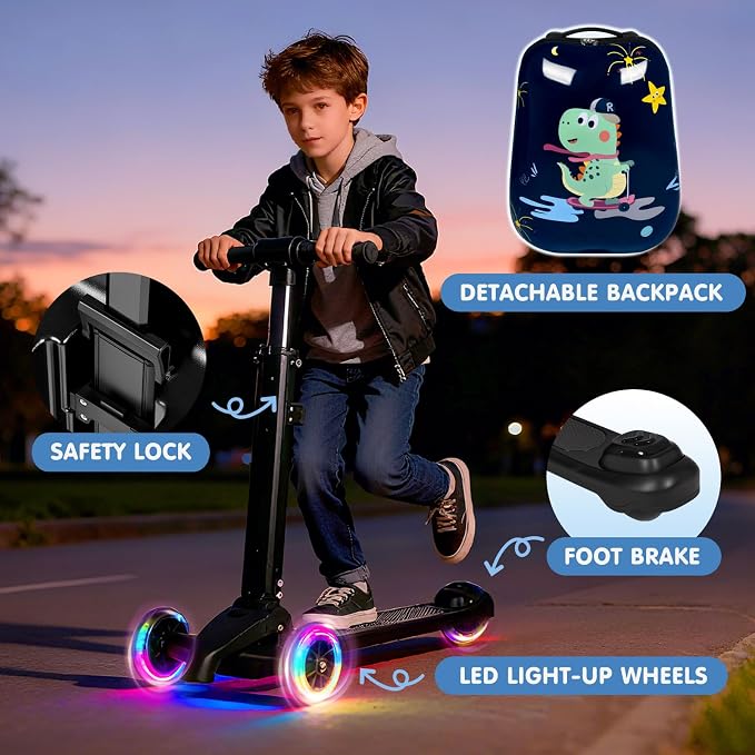 4-in-1 Detachable Scooter Luggage