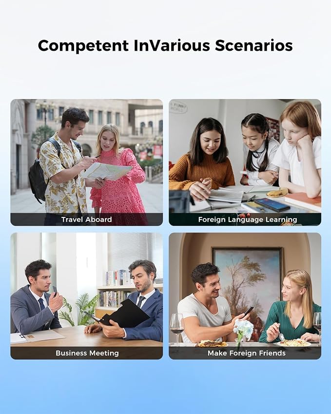 Language Translator Device, Two-Way Instant Voice Translator
