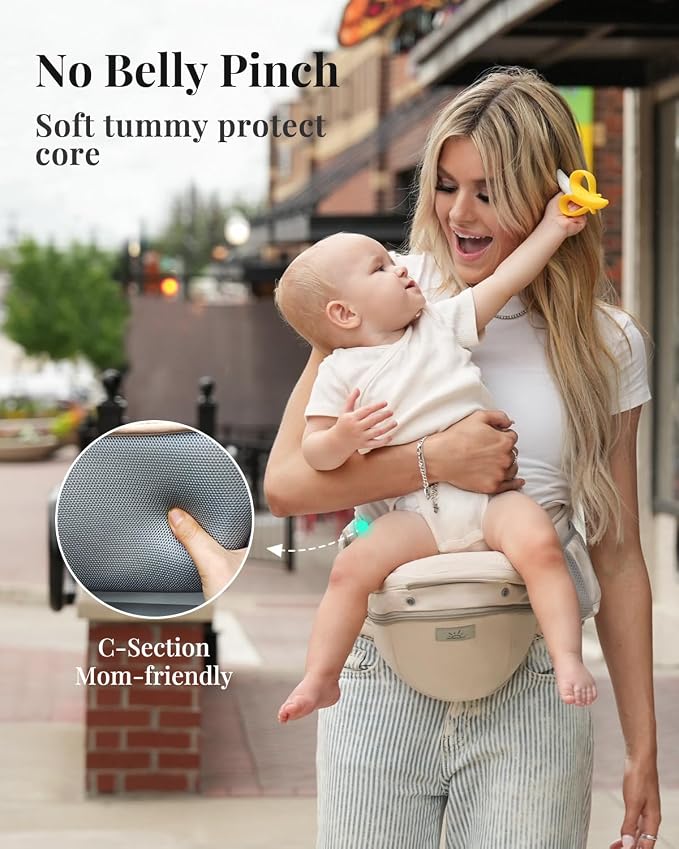 MOMTORY Carryall™ Pro Baby Carrier, Safety-Certified 6-in-1 Baby Carrier