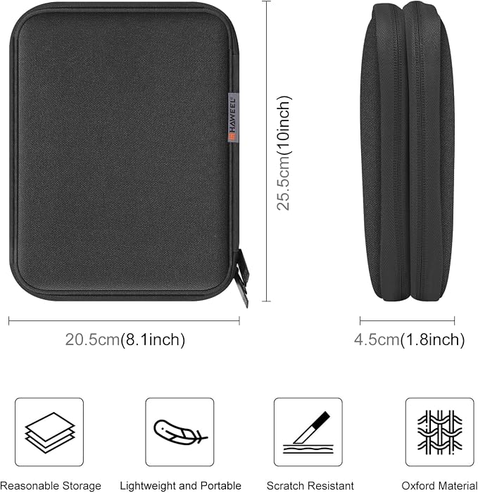 Electronic Accessories Organizer Carry Bag, Travel Cable Storage Case Portable
