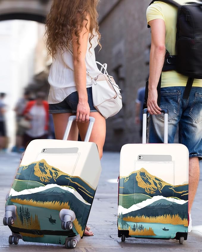 Slohif Luggage Cover for Suitcase Tsa Approved Protector