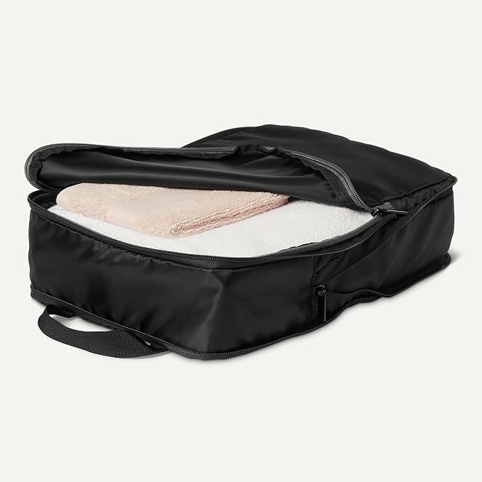 Amazon Essentials Ultralight Compression Packing Cubes Packing Organizer black