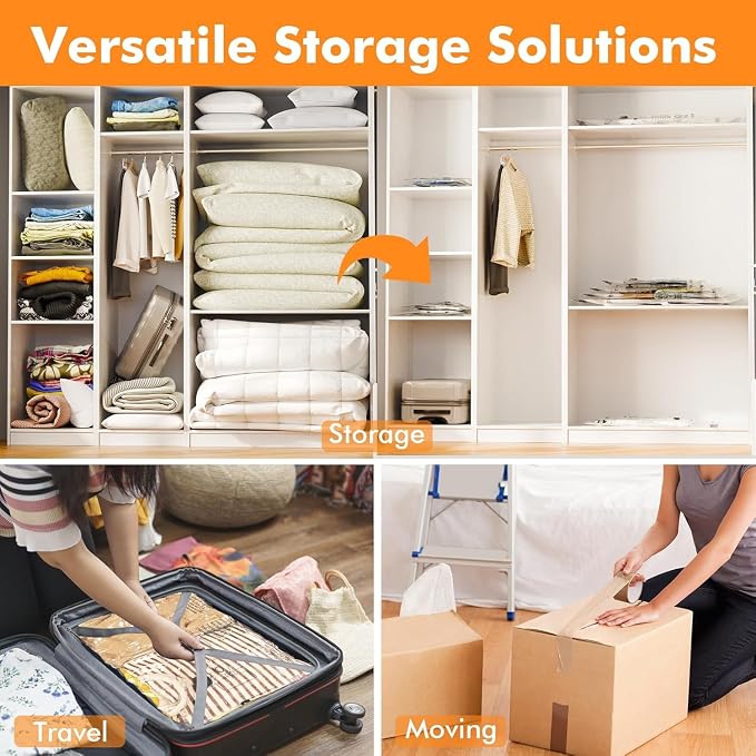 10 Large Vacuum Storage Bags