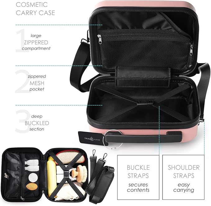 22 Inch Carry On Luggage 22x14x9 Airline Approved, Carry On Suitcase