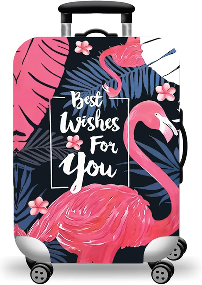 WUJIAONIAO Travel Luggage Cover Baggage Suitcase Cover Protector Skins 18-32
