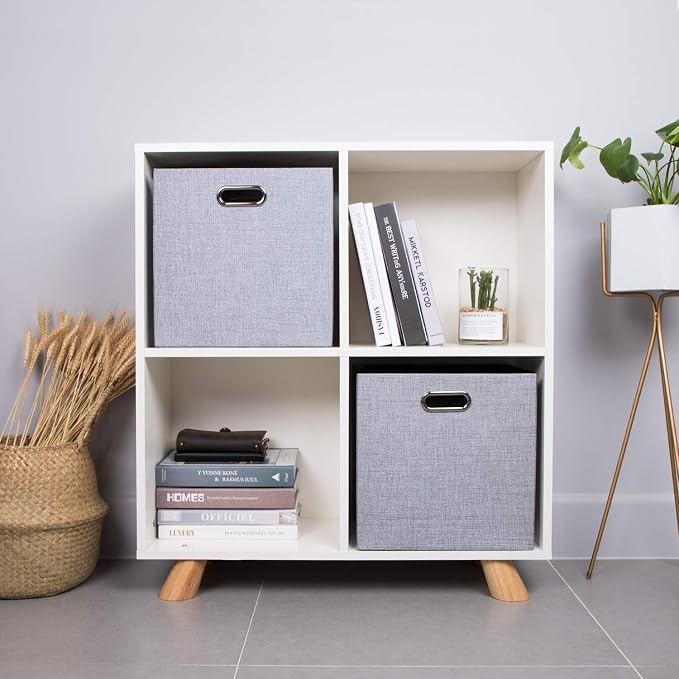 Thicker Fabric Storage Cubes 13 inch Collapsible Storage Bins