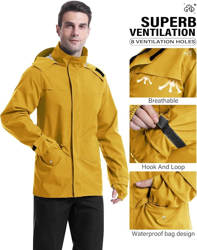 iCreek Rain Suit Waterproof Jacket