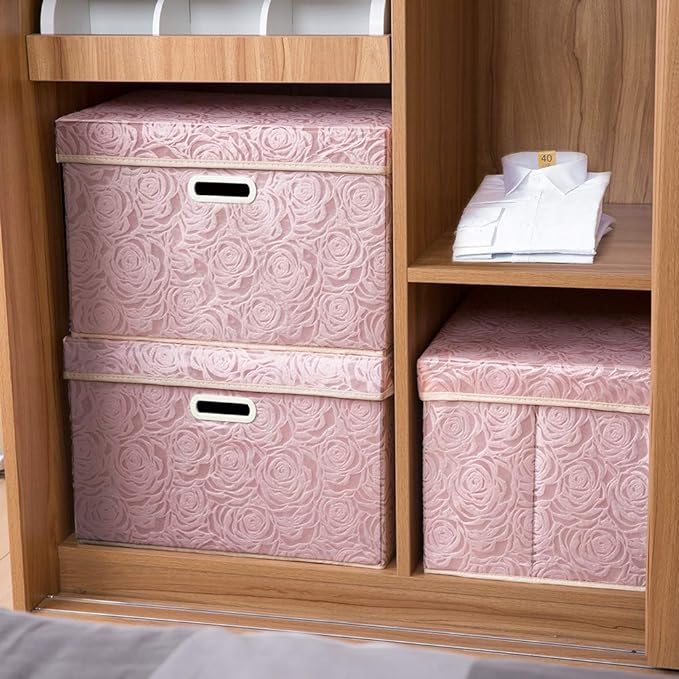 PRANDOM Larger Collapsible Storage Bin
