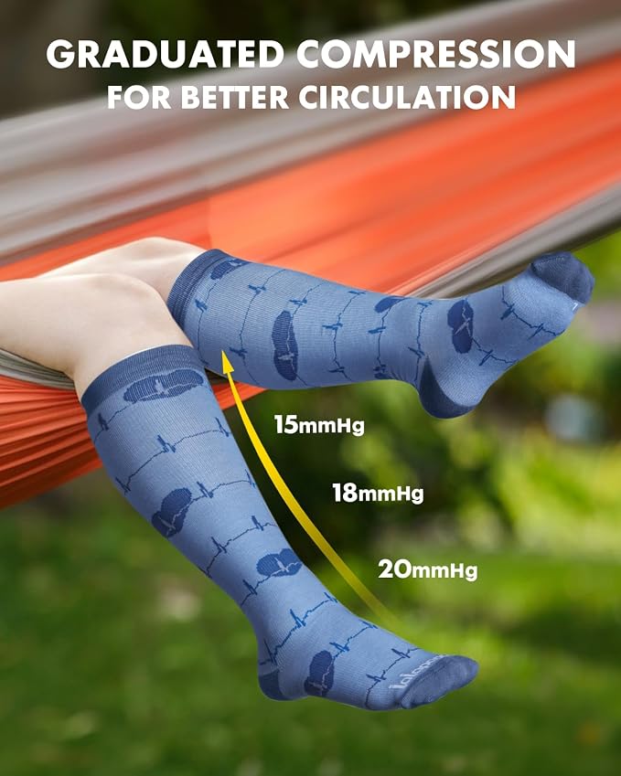 Bamboo Viscose Compression Socks