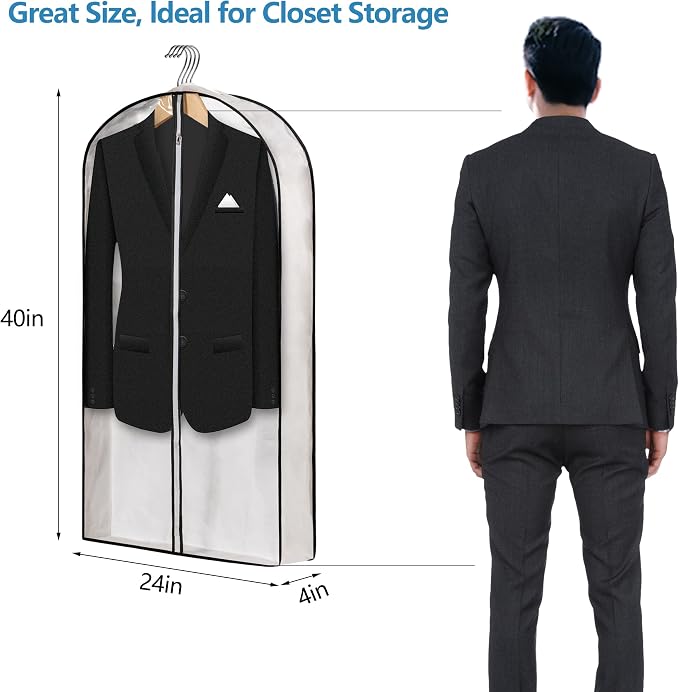 Clear Plastic Hanging Clothes Bags