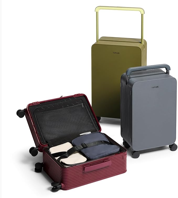 TUPLUS 20” Carry-On Hardside Luggage Lightweight ABS Travel Suitcase