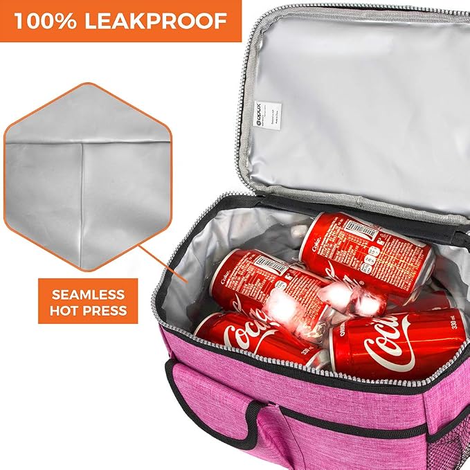opux Lunch Bag Women Insulated, Adult Lunch Box Cooler, Lunch Box