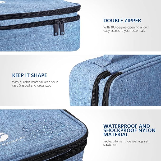 Travel Electronics Organizer, Waterproof Cable Organizer Bag