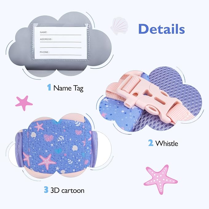 mommore Toddler Backpack for Girls 2-4 Neoprene Backpack