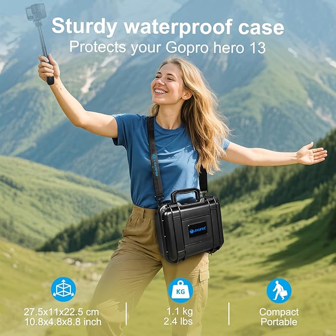 Lekufee Waterproof Hard Case Compatible