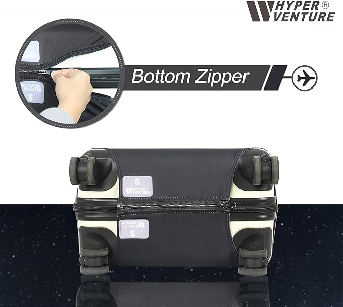 HYPER VENTURE Washable Luggage Cover