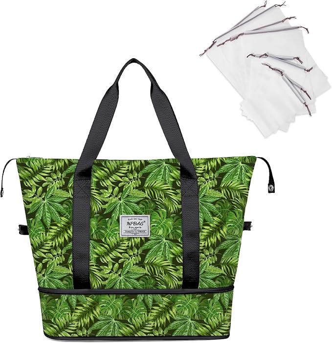 NPBAG Women Travel Duffel, Gym Workout Overnight Bag, Mommy Hospital Bag