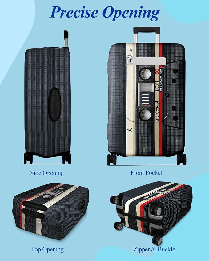 Slohif Luggage Cover for Suitcase Tsa Approved Protector