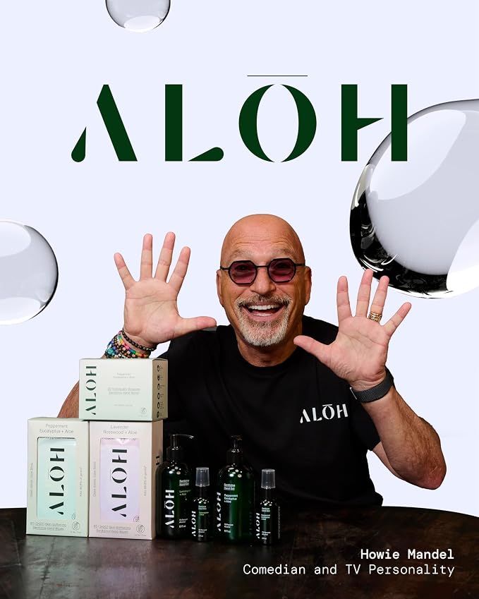 ALŌH Peppermint Eucalyptus + Aloe Sanitizing Hand Wipes