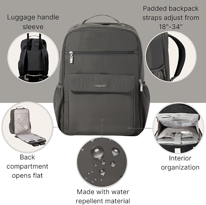 Baggallini Everyday Laptop Backpack