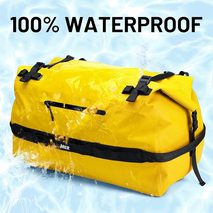 MIER Large Waterproof Duffel Bag Rolltop Dry Backpack Duffle Bags