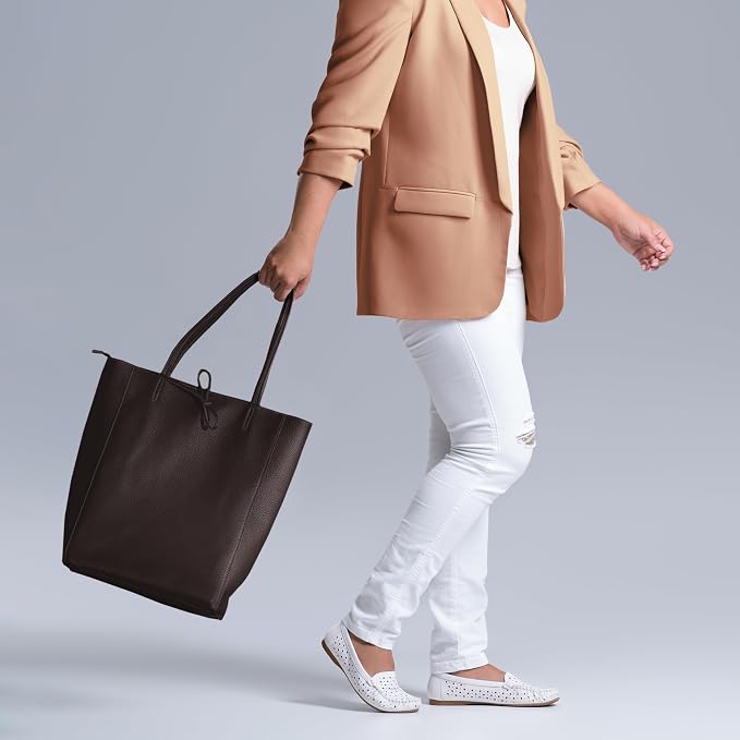 Italian Calf Leather Tote for Women