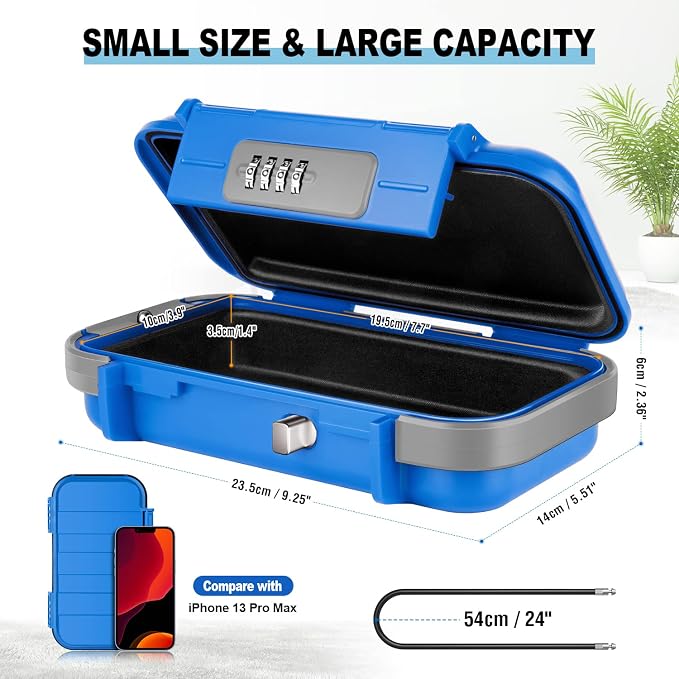 HUANLANG Portable Safe Lock Box