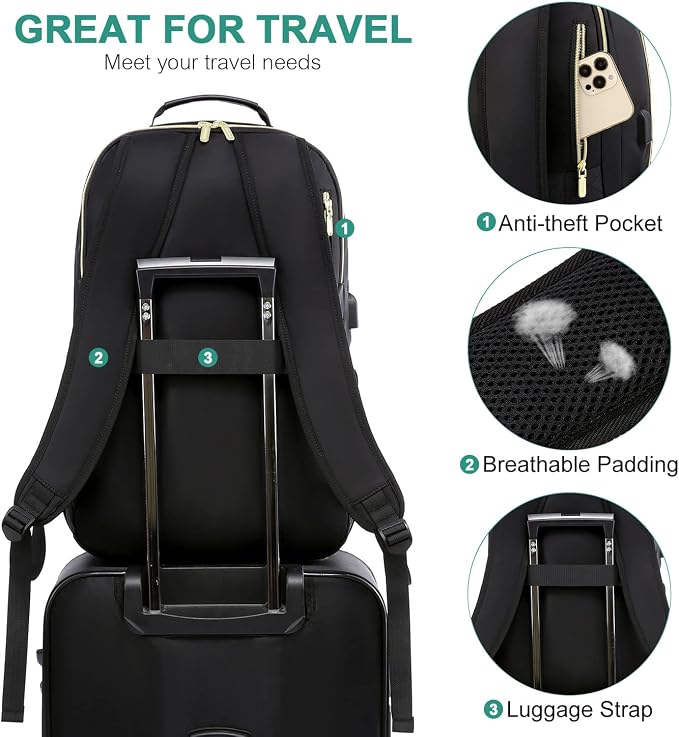 LOVEVOOK Large Travel Backpack Women