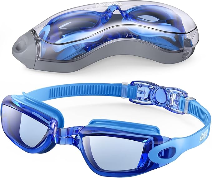 Aegend Swim Goggles, Swimming Goggles No Leaking Full Protection Adult Men Women Youth