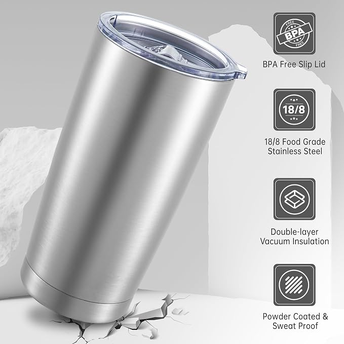 20 oz Tumbler Stainless Steel Tumblers