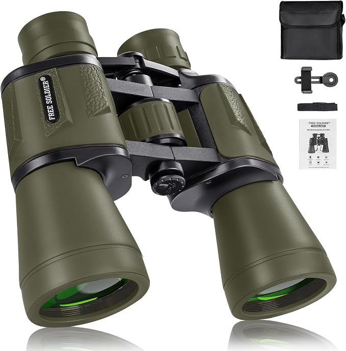 20x50 Hunting Binoculars for Adults High Powered - 28mm Large Eyepiece