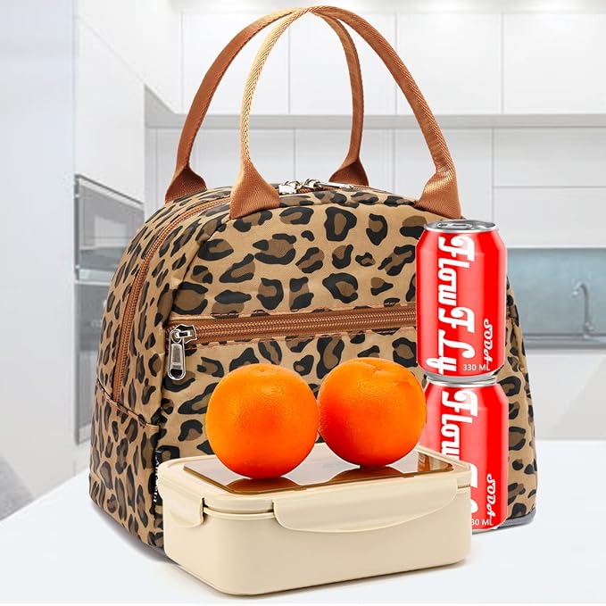 FlowFly Leopard Insulated Lunch Cooler Bag