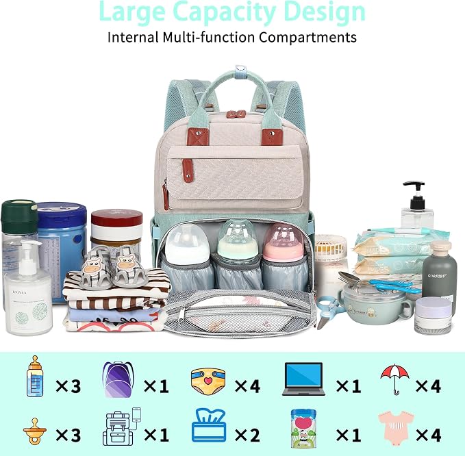 Diaper Bag Backpack, Baby Diaper Bag
