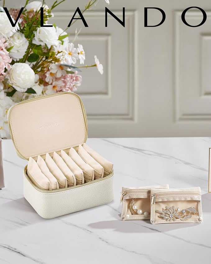 Vlando Graduation Gifts for Her, Travel Jewelry Case