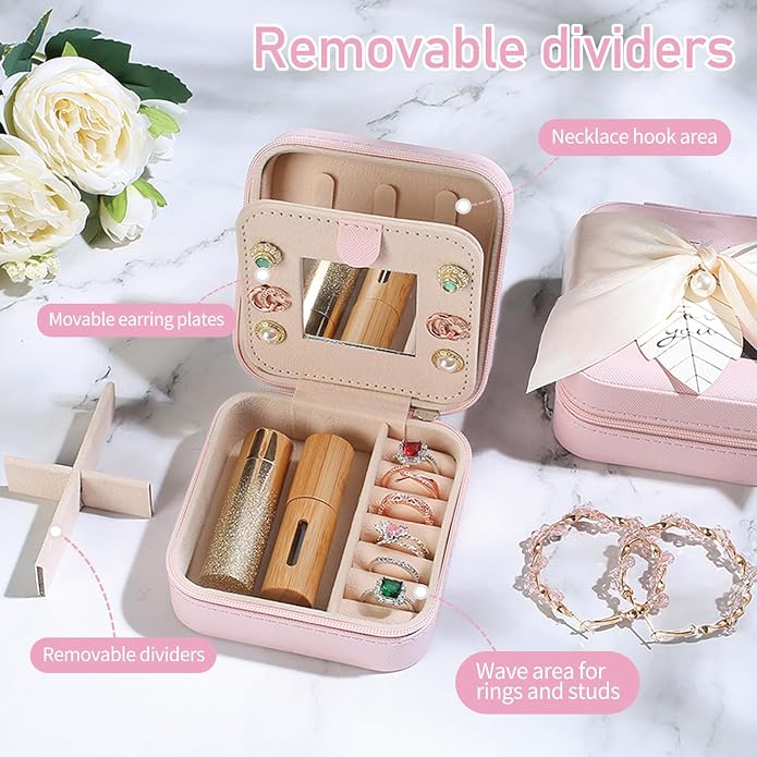 AYGXU Travel Jewelry Box for Women and Girls