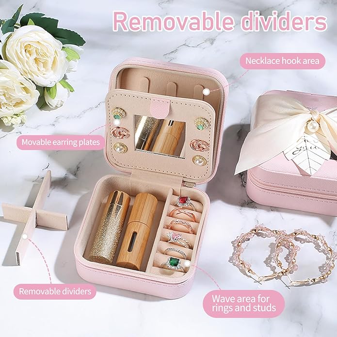 AYGXU Travel Jewelry Box for Women and Girls
