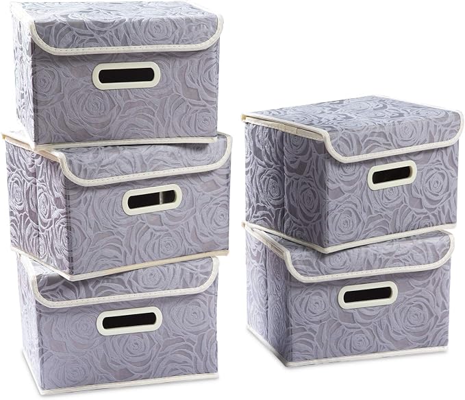 PRANDOM Stackable Storage Boxes