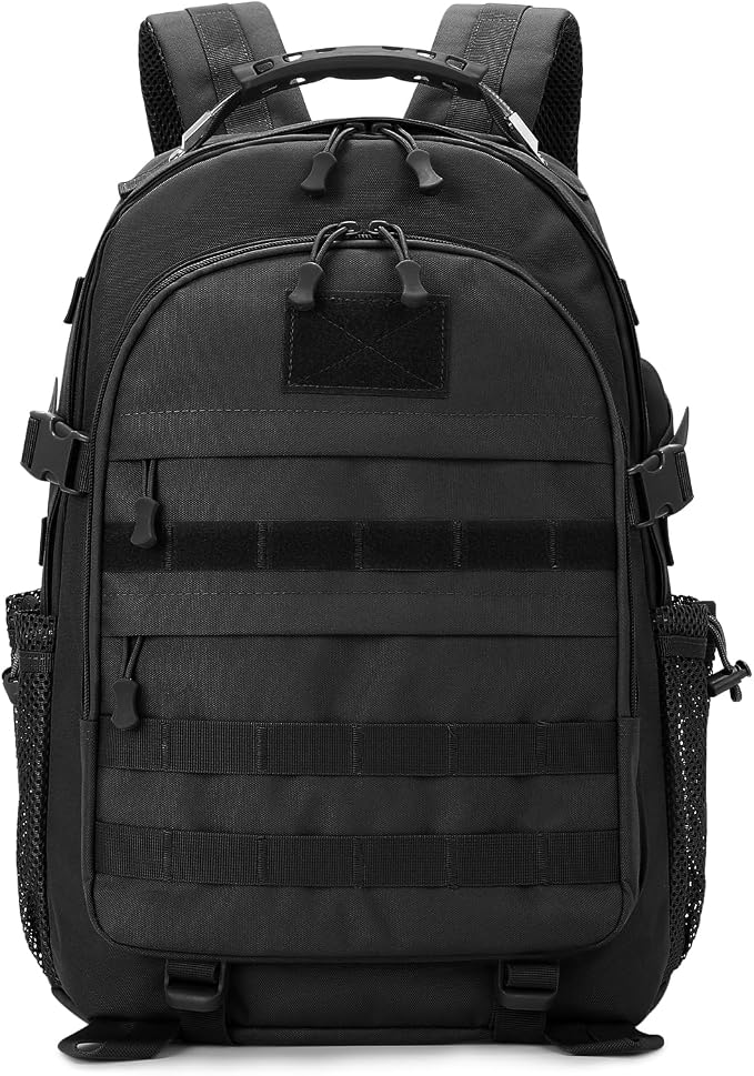 HUNTVP Military Tactical Backpack 40L Large Army 3 Day Assault Pack Molle Bag